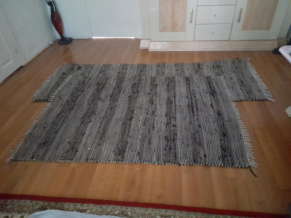 Handgemaakt vloerkleed, handig voor tuin en balkon, aan 2 zi, Ophalen, Rechthoekig, 200 cm of meer