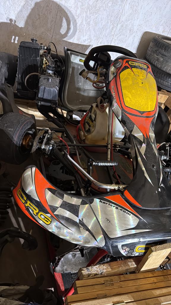 CRG MAX Rotax 100 Kart, Ophalen of Verzenden, Gebruikt, Kart
