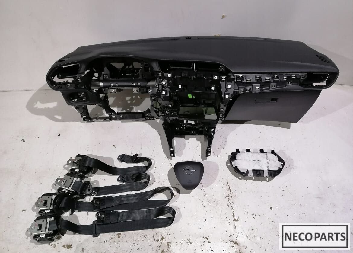 OPEL CORSA F AIRBAG AIRBAGSET ORGINEEL OP AANVRAAG, Gebruikt, -, -, Opel