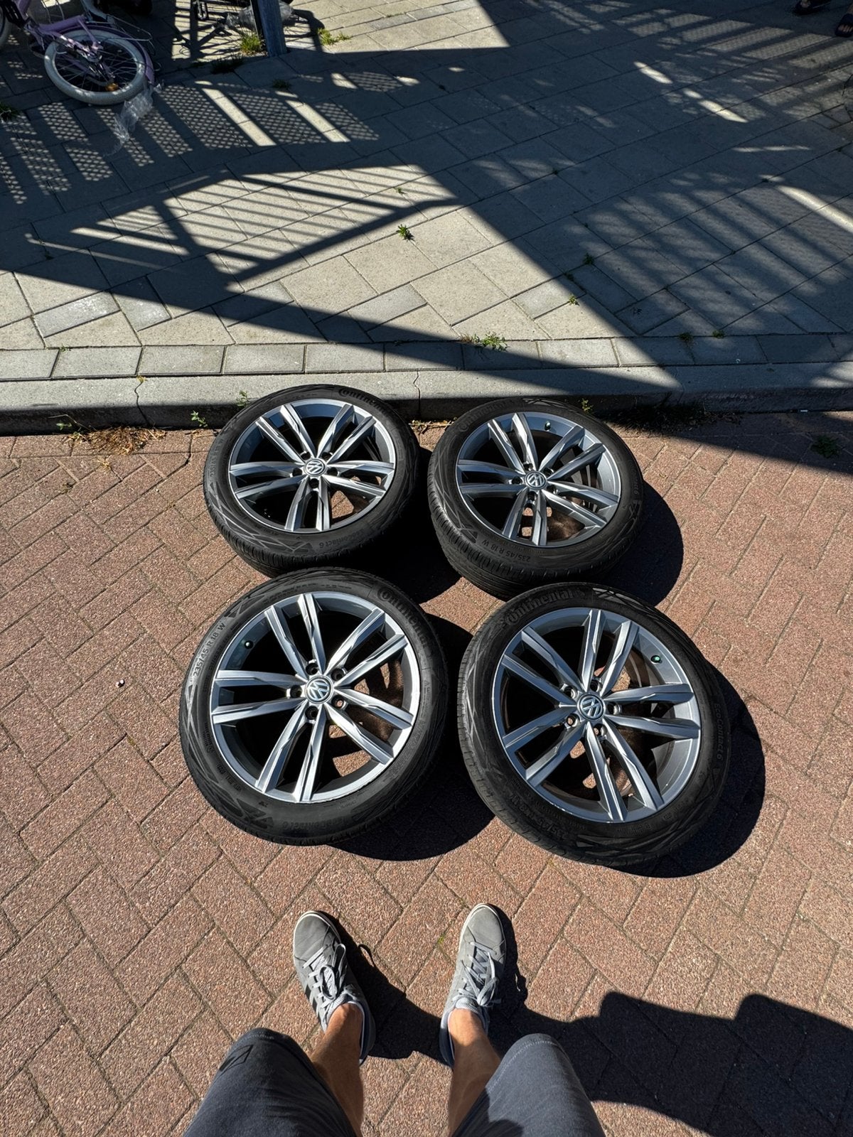 18" Originele DartFord velgen 5x112, Ophalen, 18 inch, Gebruikt, Velg(en)