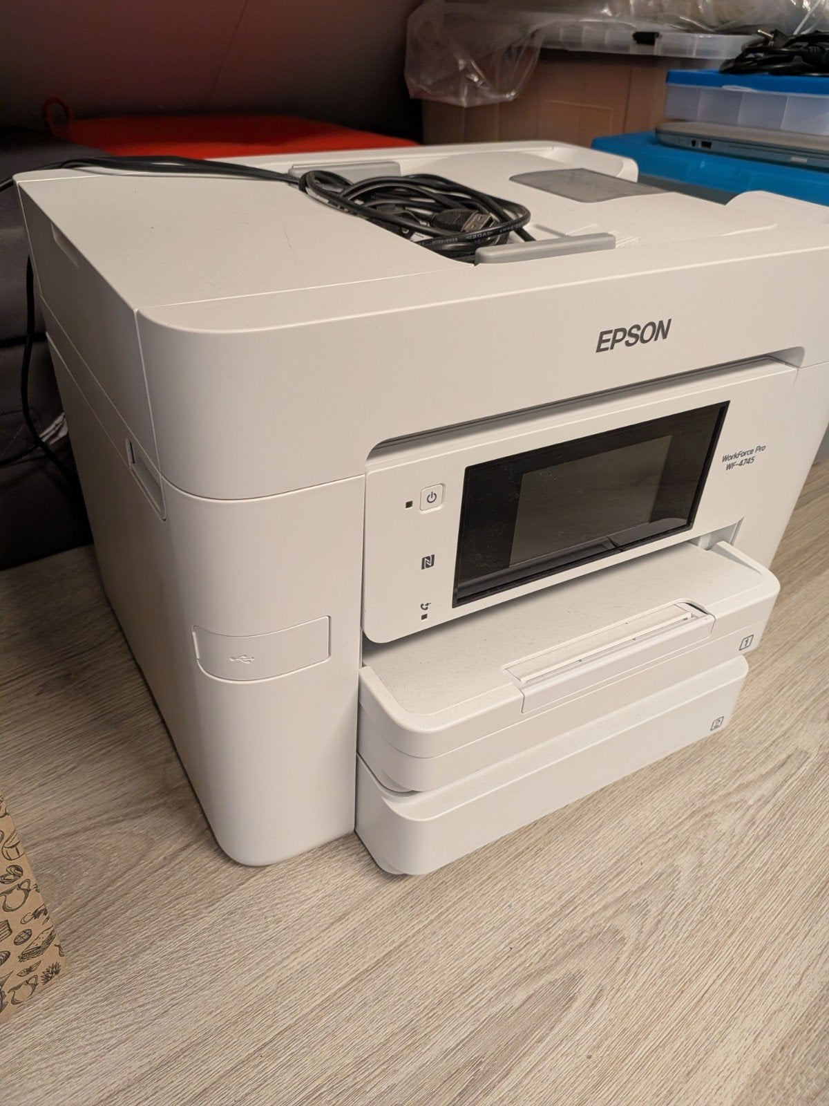 Epson WorkForce Pro WF-4745 (All-in-one printer), Computers en Software, Printers, Scannen, Ophalen