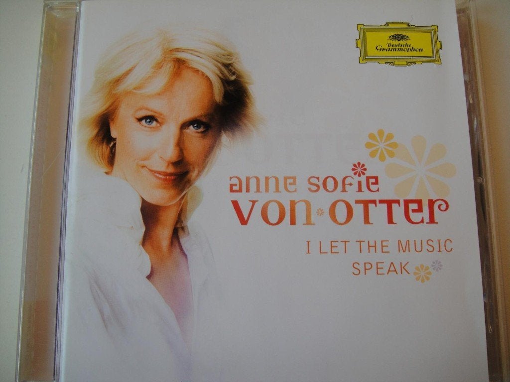 ANNE SOFIE VON OTTER I let the music speak CD DG, Ophalen of Verzenden, Modernisme tot heden, Gebruikt, Vocaal