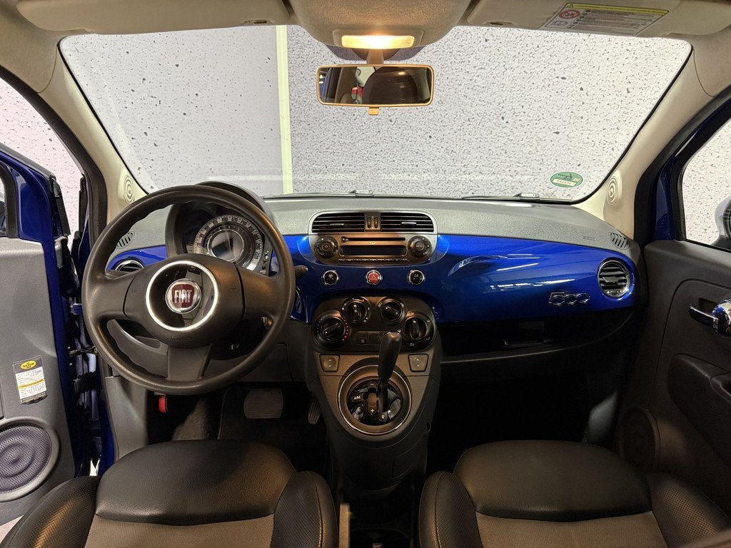 Fiat 500 1.2 Pop // AUTOMAAT // AIRCO (bj 2010), Auto's, Fiat, Euro 5, Gebruikt, 4 cilinders, Leder en Stof
