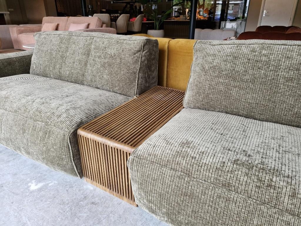 Veelzijdig tafeltje van gerecycled teak, Huis en Inrichting, Ophalen, Minder dan 50 cm, 50 tot 100 cm, .