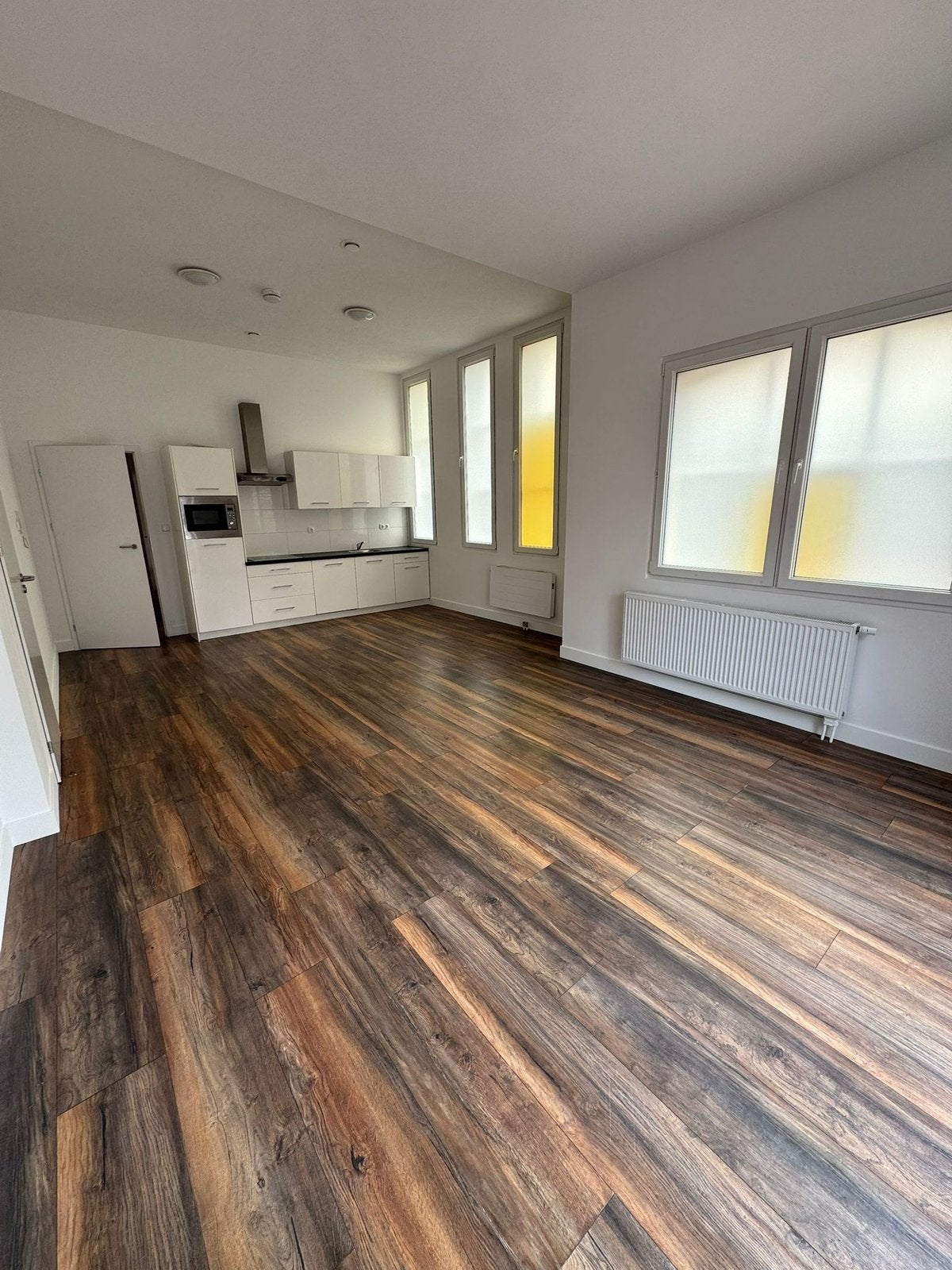 Laminaatvloer donker eiken - gratis, Ophalen, Overige materialen, Gebruikt, 50 tot 150 cm