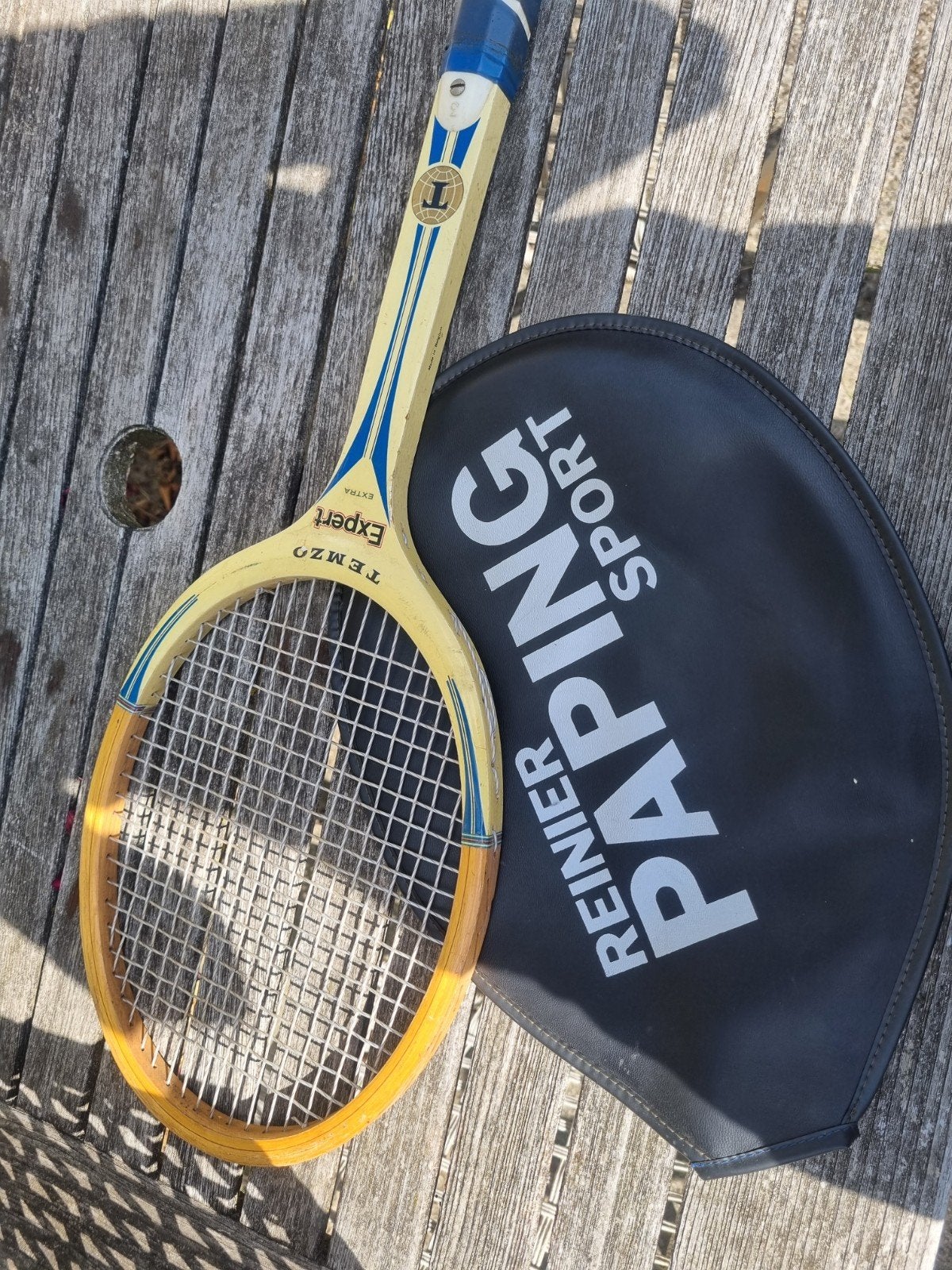 Tennis racket, met hoes, Sport en Fitness, Tennis, Ophalen, Gebruikt, Racket, Overige merken