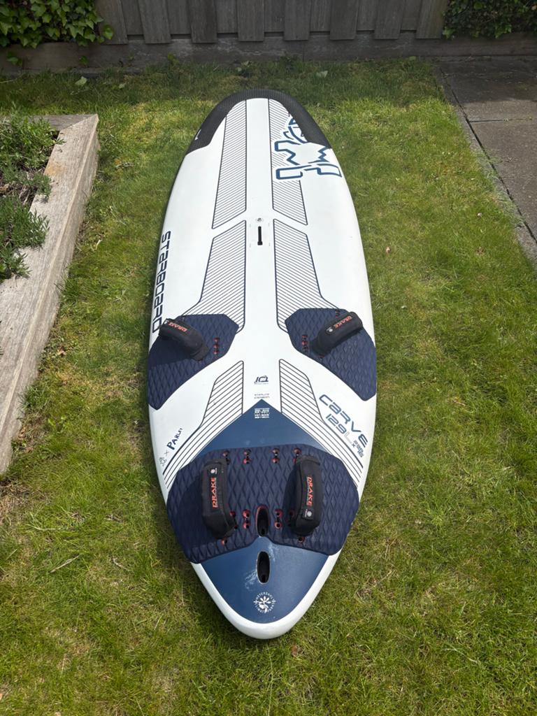 Starboard Carve 129L Windsurfboard 2023, Watersport en Boten, Windsurfen, Ophalen, Met voetbanden, Minder dan 250 cm, 6.5 m² tot 8 m²