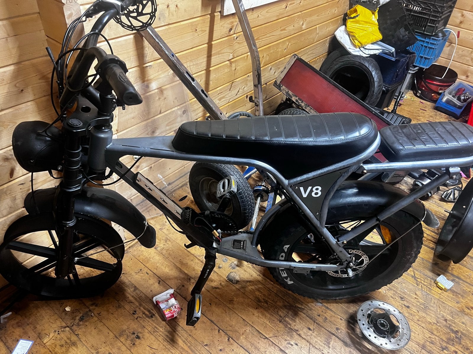 Fatbike V8 in onderdelen - Ideaal voor project of reparatie, Fietsen en Brommers, Ophalen of Verzenden, Gebruikt