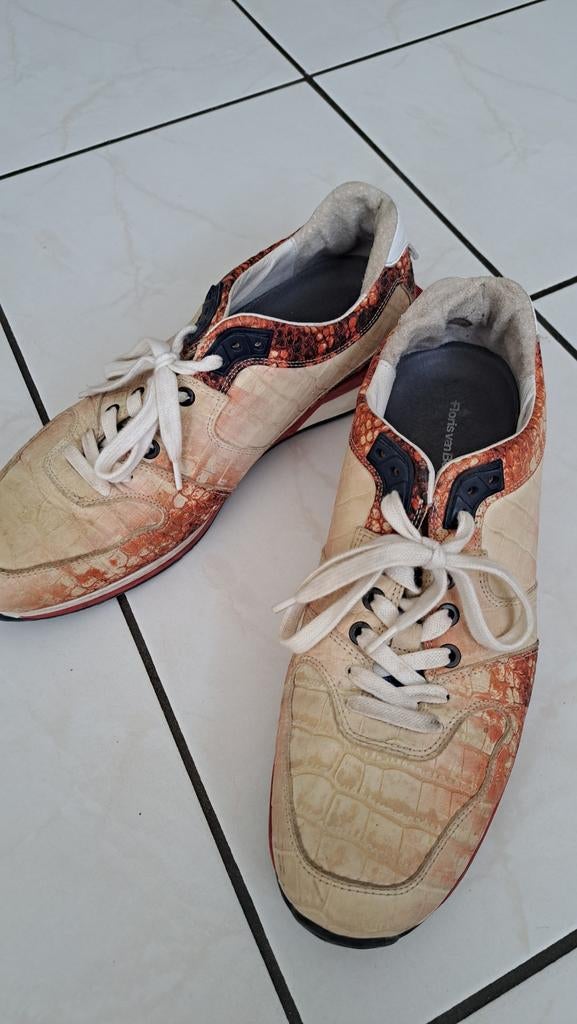 Floris van Bommel sneakers met krokodillenprint, Kleding | Heren, Schoenen, Overige kleuren, Floris van Bommel, Ophalen of Verzenden