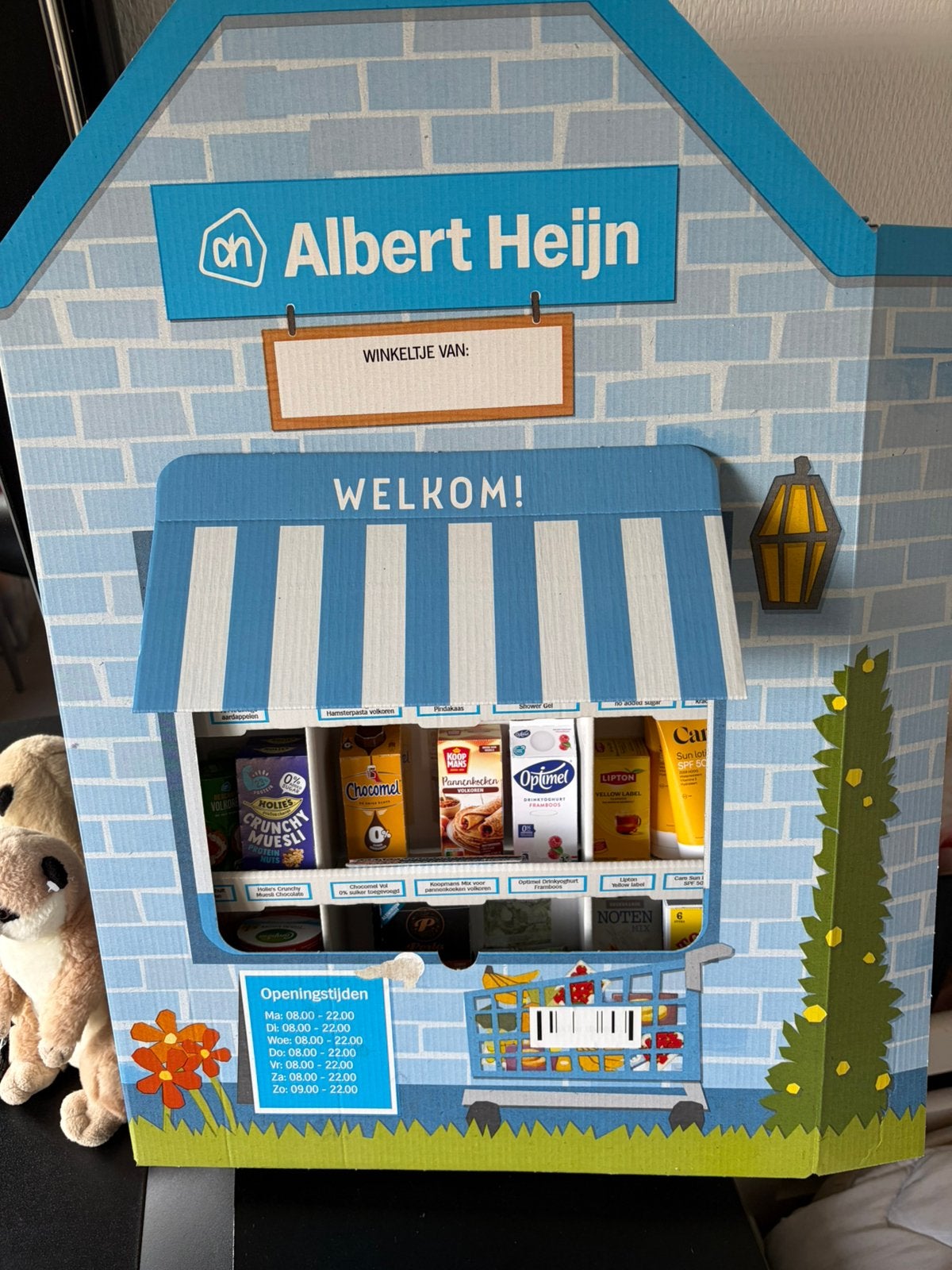 Winkeltje. Compleet met bliep aparaat, Ophalen
