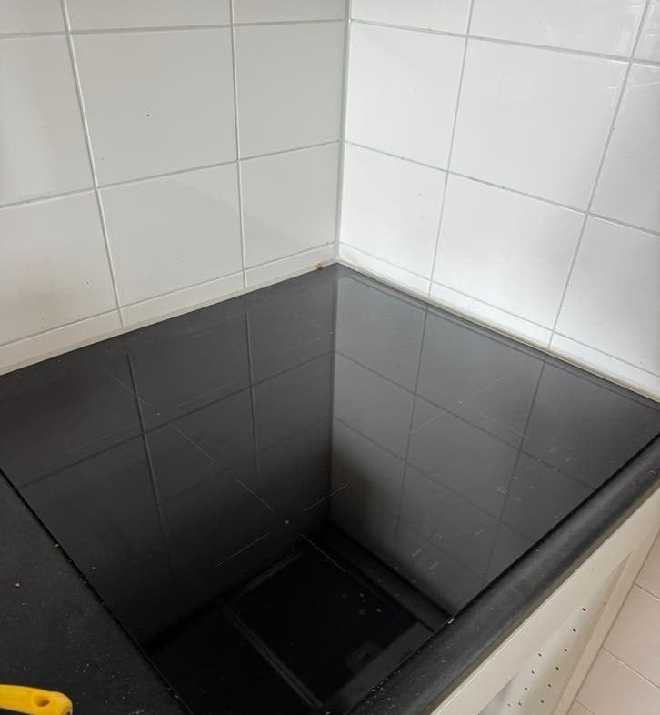IKEA Trevlig Inductiekookplaat 4 zones, Ophalen, Gebruikt, 4 kookzones, Inbouw