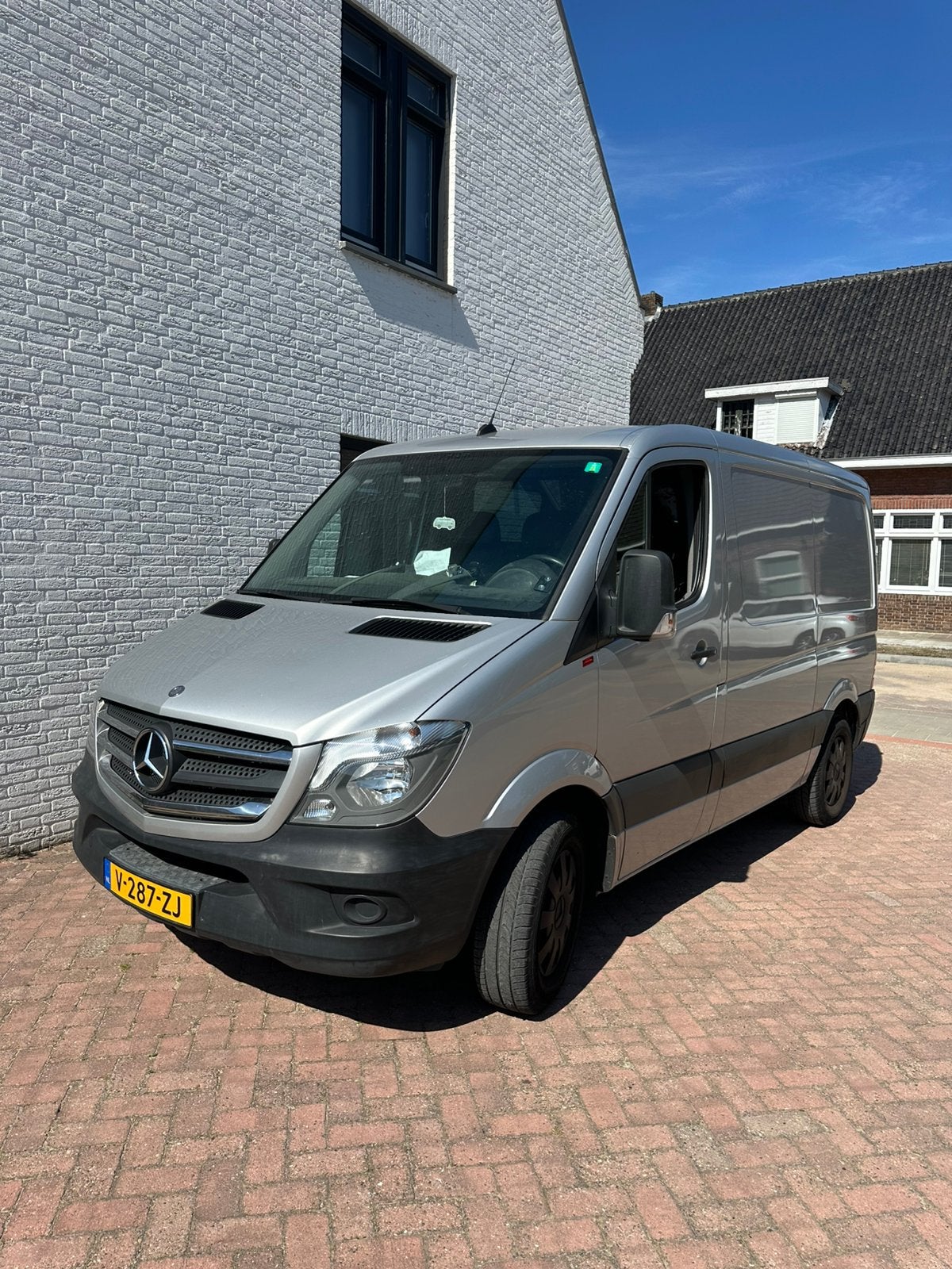 Mercedes-Benz Sprinter 2.1 CDI 105 PK 2015, Euro 5, Stof, Zwart, 4 cilinders