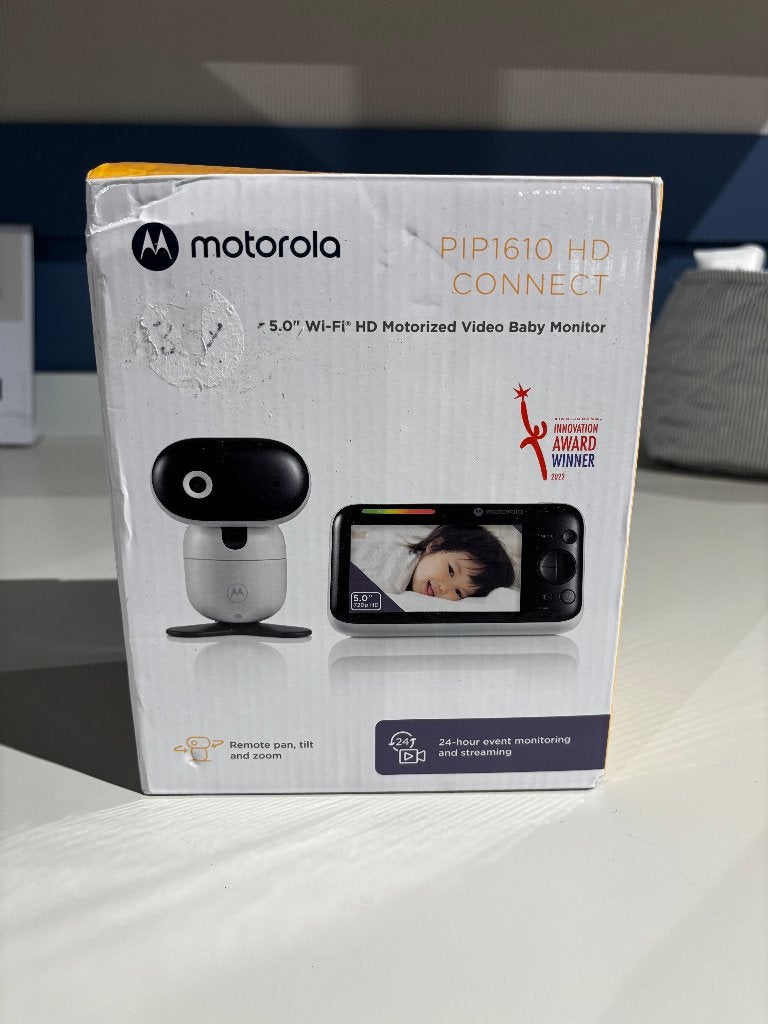 Motorola PIP 1610 Babyfoon, Ophalen, Nieuw, 250 meter of meer, Terugspreekfunctie