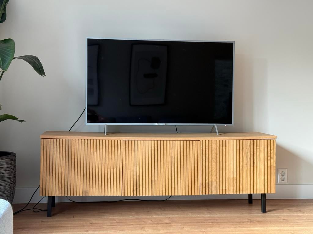 Vtwonen tv kast / tv meubel / dressoir, Ophalen, Gebruikt, 100 tot 150 cm, Minder dan 100 cm