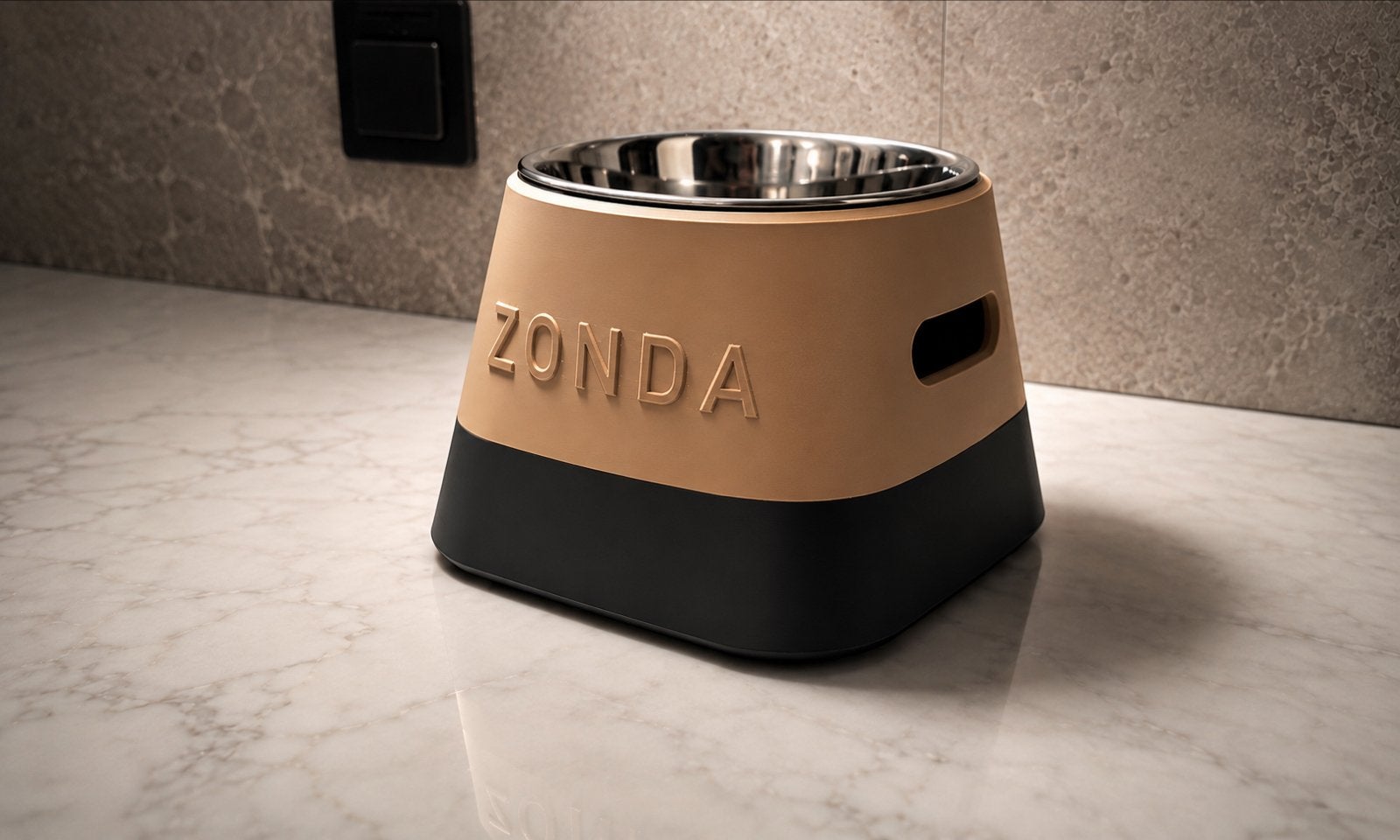 Custom naam honden water- of voerbak, Ophalen of Verzenden, Nieuw