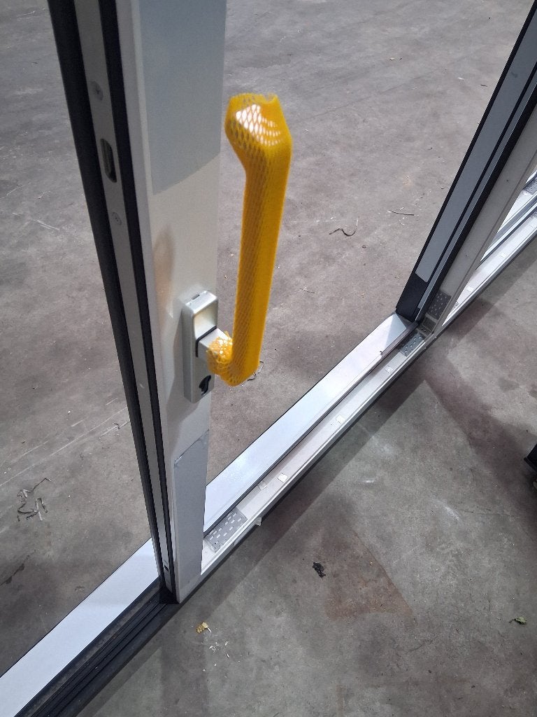 Nieuw Schuifpui Triple bezorgen factuur mogelijk, Kunststof, 225 cm of meer, Ophalen of Verzenden, Zo goed als nieuw