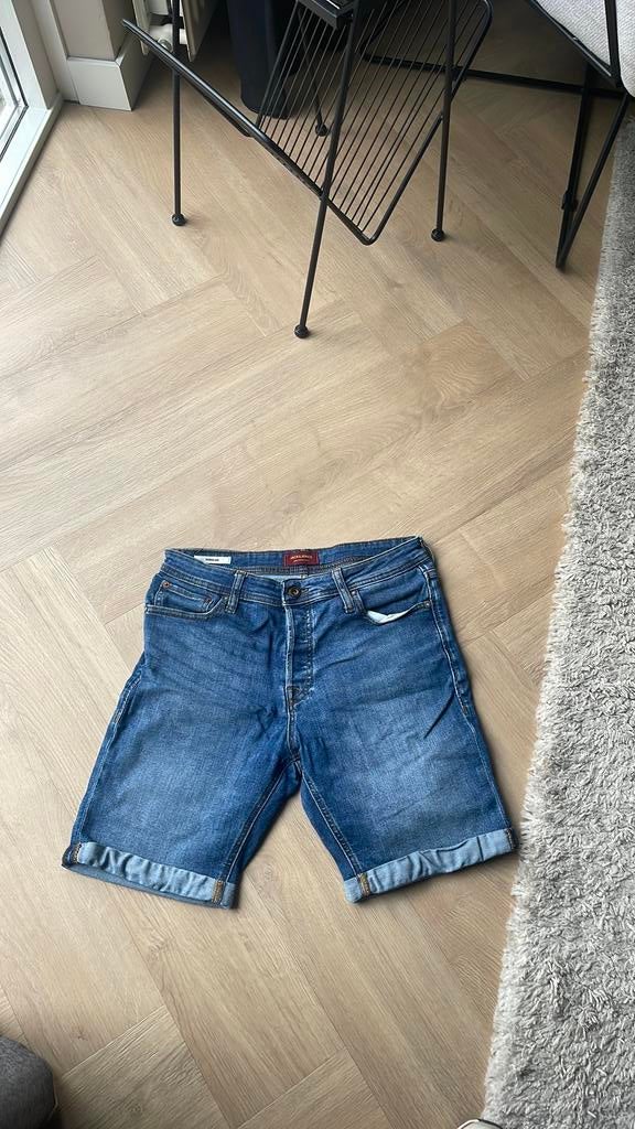 Jack & Jones korte broek maat S, Ophalen of Verzenden, Zo goed als nieuw, Blauw, W32 (confectie 46) of kleiner