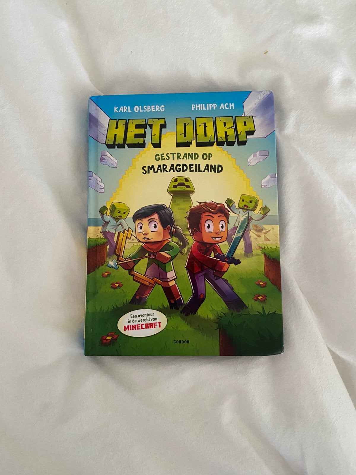 Minecraft, het dorp, Boeken, Ophalen, Zo goed als nieuw, Fictie algemeen