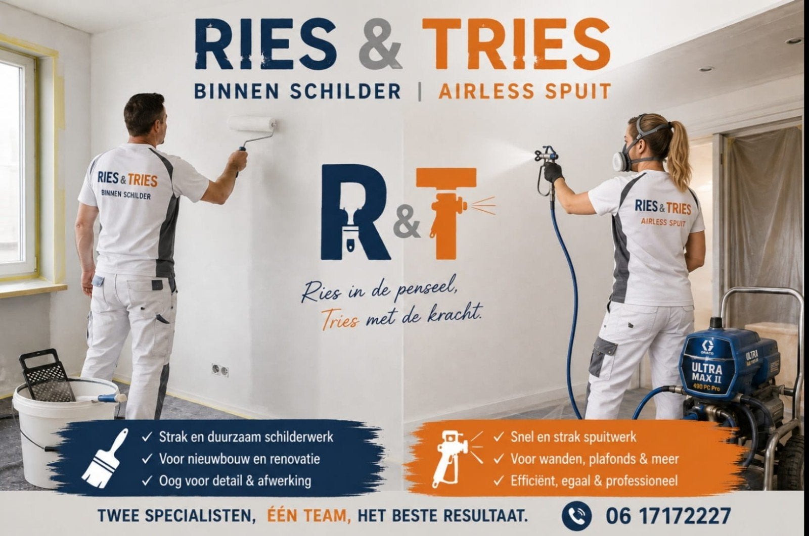 Ries en tries schilders