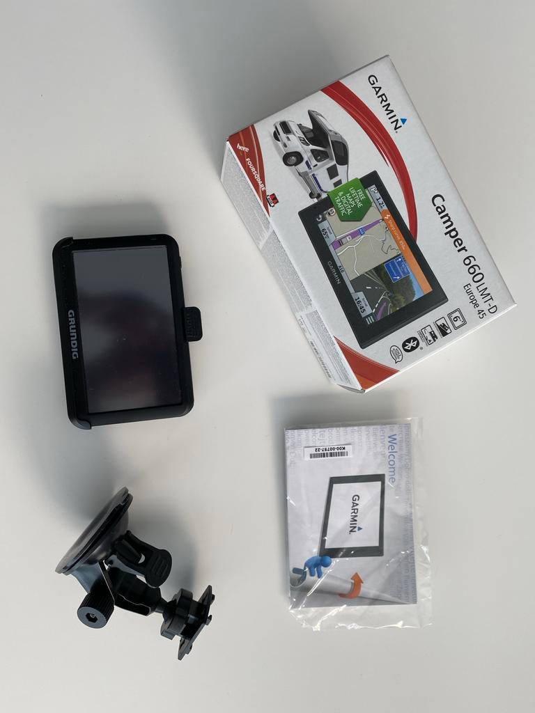 Garmin Camper 660LMT-D Europa 45 Navigatiesysteem, Auto diversen, Autonavigatie, Ophalen of Verzenden, Zo goed als nieuw