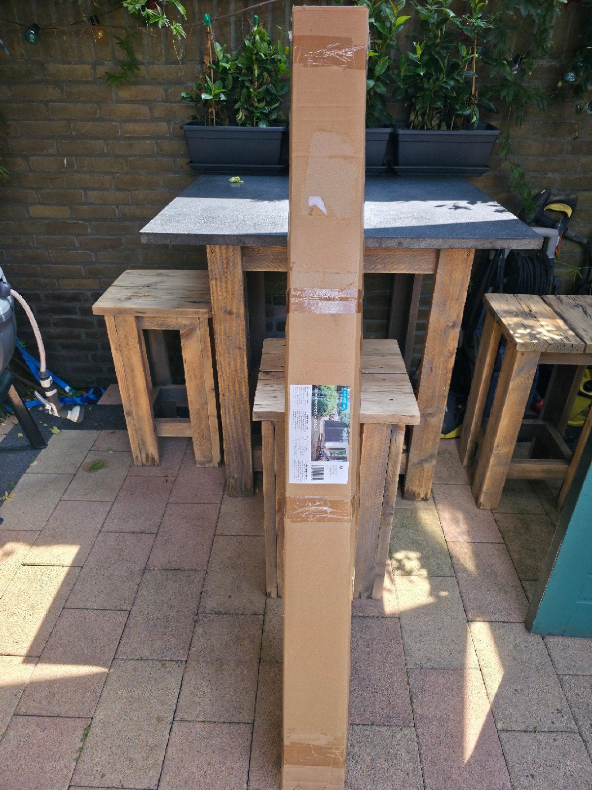 Wind screen, Ophalen, Overige materialen, 200 cm of meer, 150 tot 200 cm