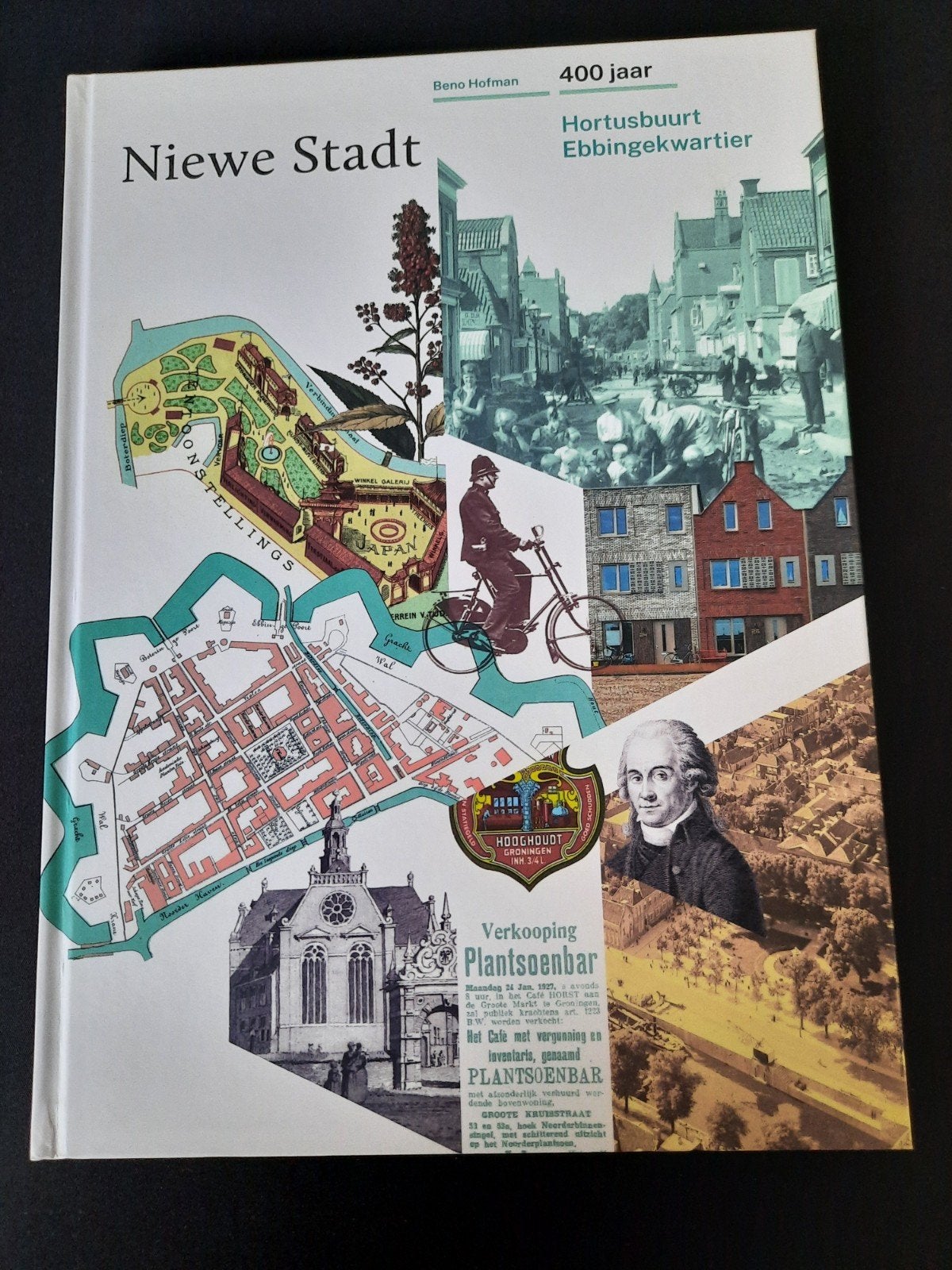 Niewe Stad: 400 jaar Hortusbuurt Ebbingekwartier, Ophalen of Verzenden, 20e eeuw of later, Zo goed als nieuw, Beno Hofman