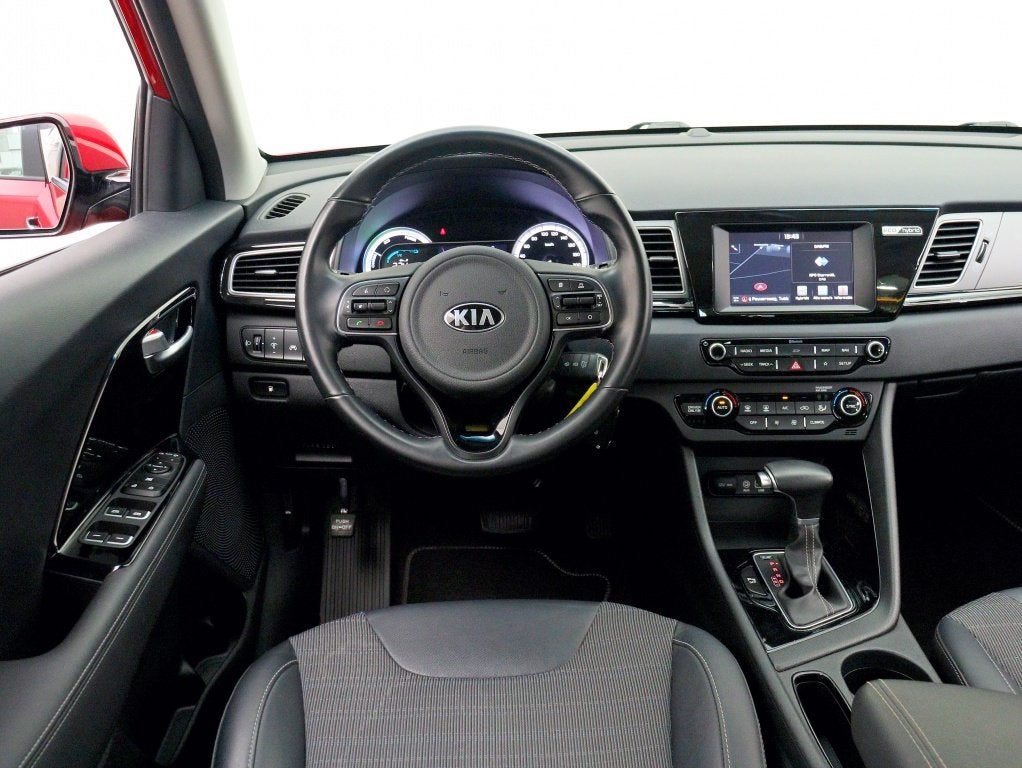 Kia Niro 1.6 GDi Hybrid DynamicLine | Trekhaak | All-seasons, Auto's, Automaat, Gebruikt, Leder en Stof, Origineel Nederlands