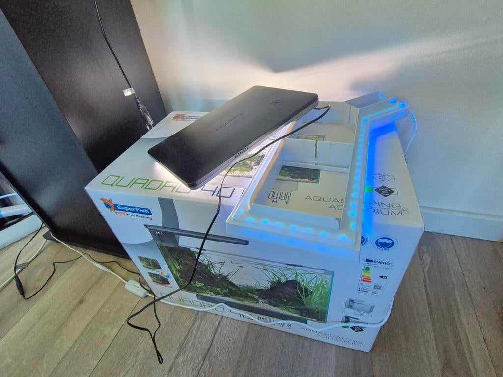 Superfish Quadro 40 Multi Colour
losse accessoires, Dieren en Toebehoren, Vissen | Aquaria en Toebehoren, Nieuw, Ophalen of Verzenden