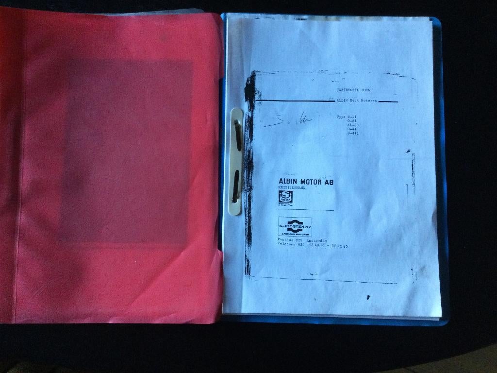 Albin motor Boek, Ophalen, Gebruikt, Motor en Techniek, Motorboot