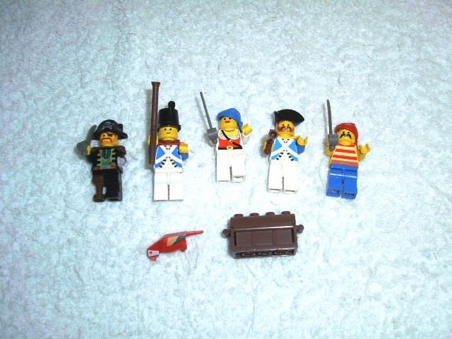 Lego Pirates 6251 Pirates minifigs, Compleet, Lego, Ophalen of Verzenden, Zo goed als nieuw