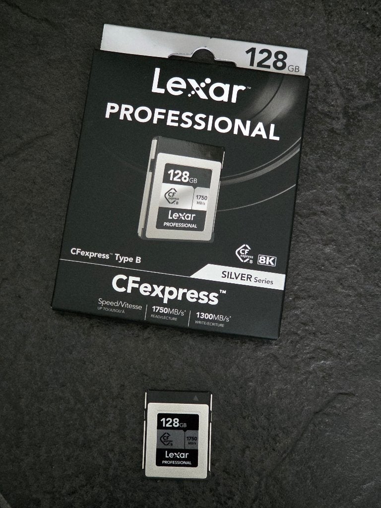 Lexar CFexpress 128GB Professional, CFexpress Type B, Ophalen of Verzenden, Zo goed als nieuw, Fotocamera
