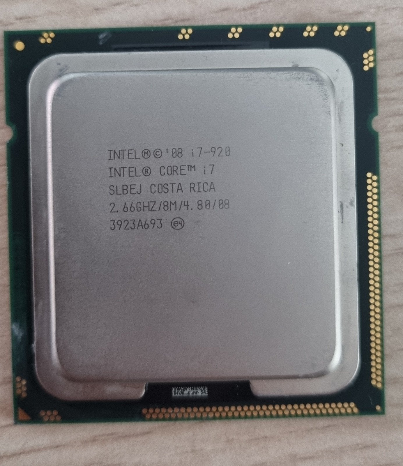 Intel Core i7-920 Processor 2.66GHz Quad Core, Computers en Software, Processors, Gebruikt, 4-core, 2 tot 3 Ghz, Ophalen of Verzenden