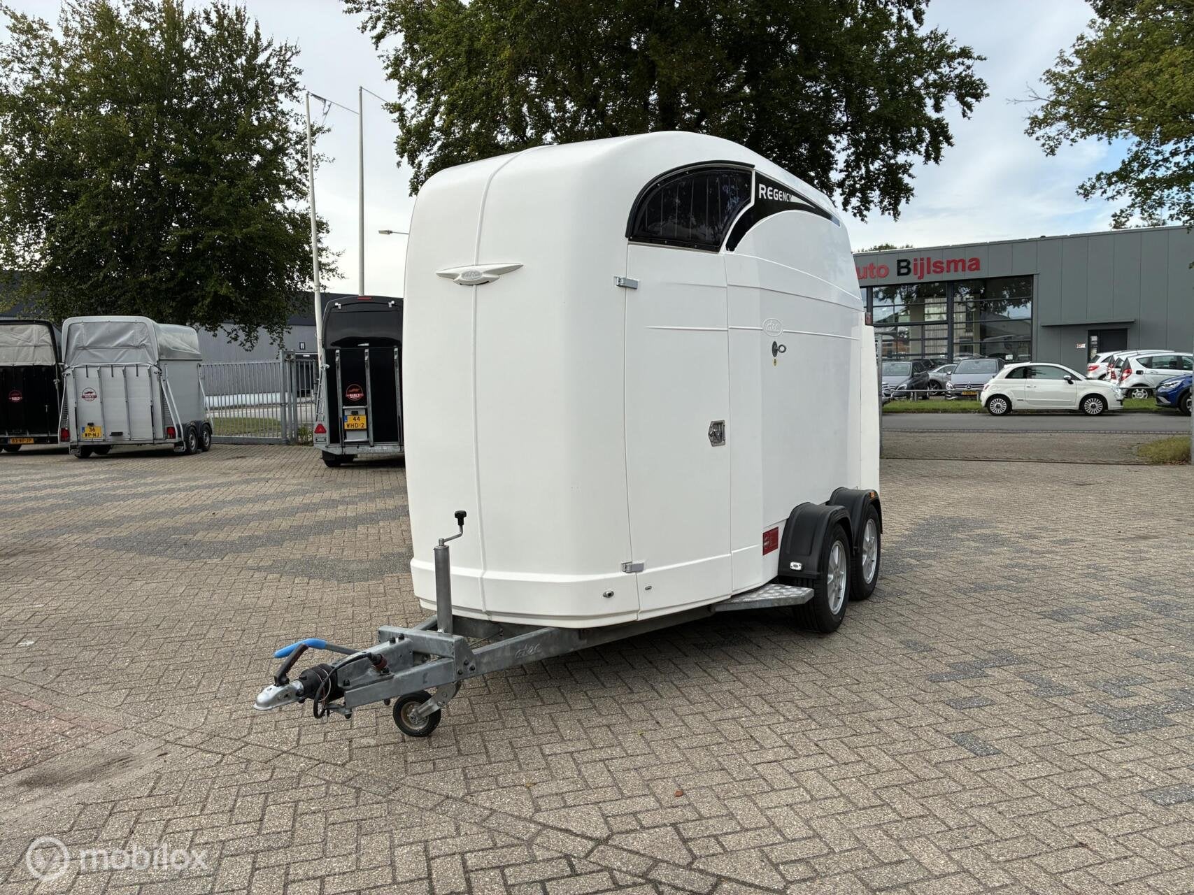 Hele mooie polyester Atec Regency 2 paards met zadelkamer., Dieren en Toebehoren, Gebruikt, Overige typen