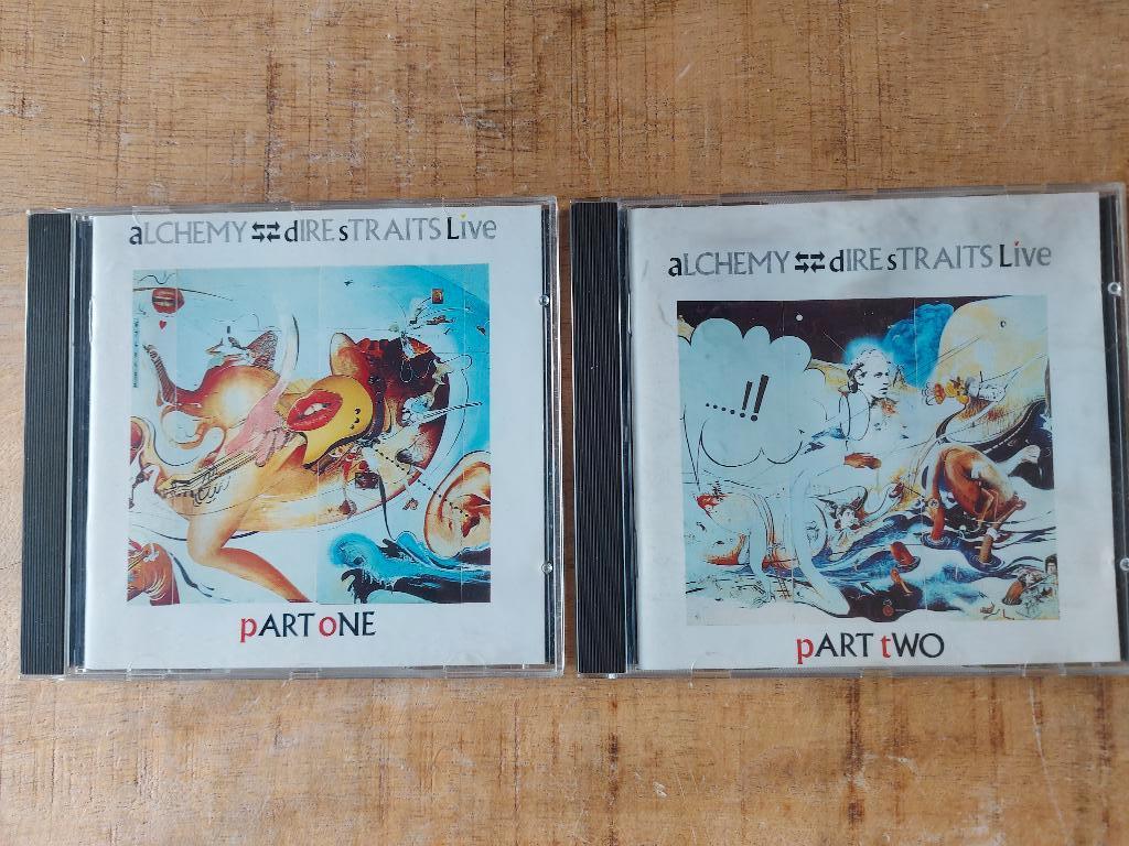 2 CD Dire Straits - Alchemy Part One and Two (Live) (2 CD), Ophalen of Verzenden, Gebruikt, Poprock