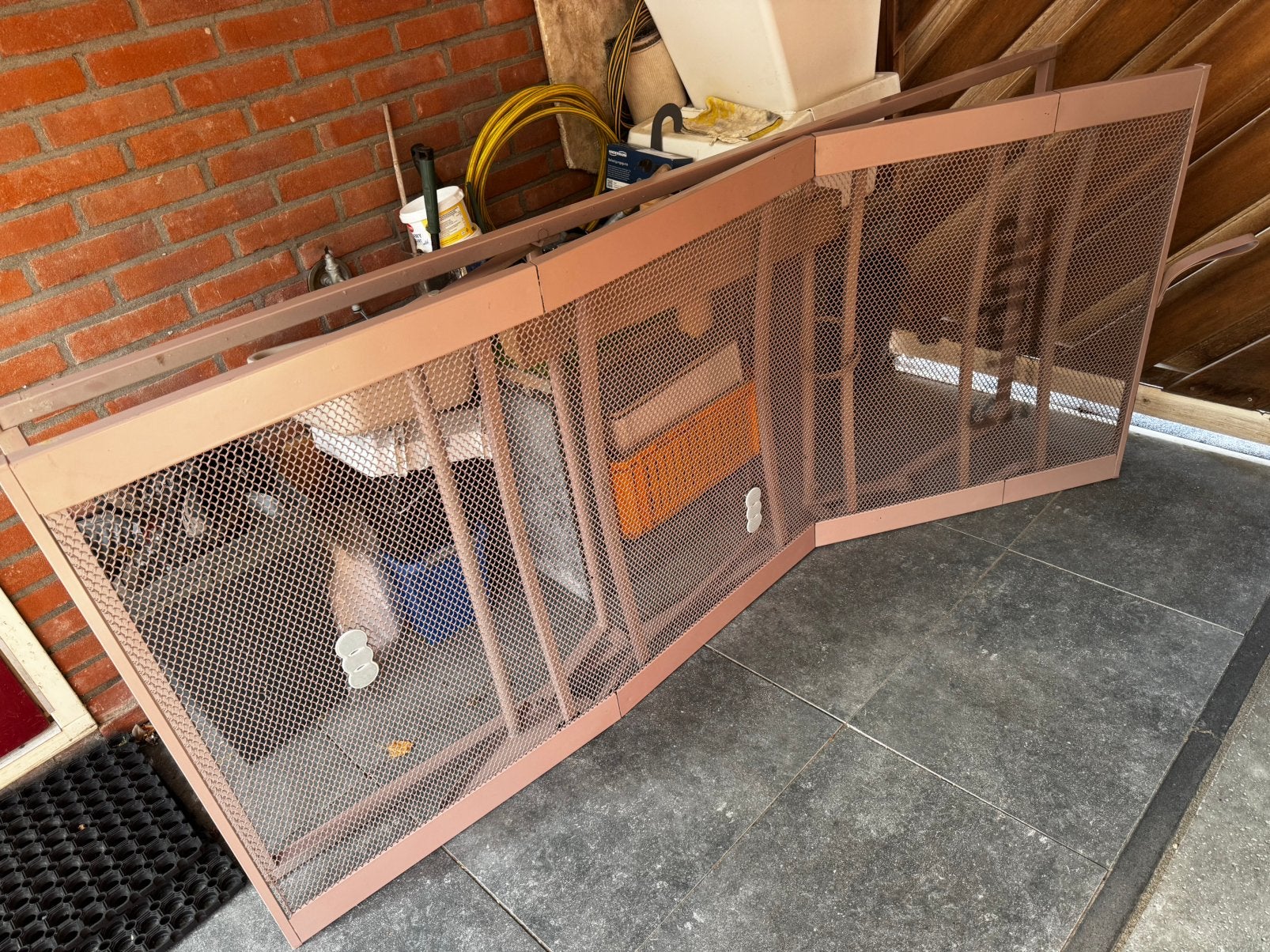 Electrische Auping spiraal bedbodem, Ophalen, Gebruikt, 90 cm, Eenpersoons