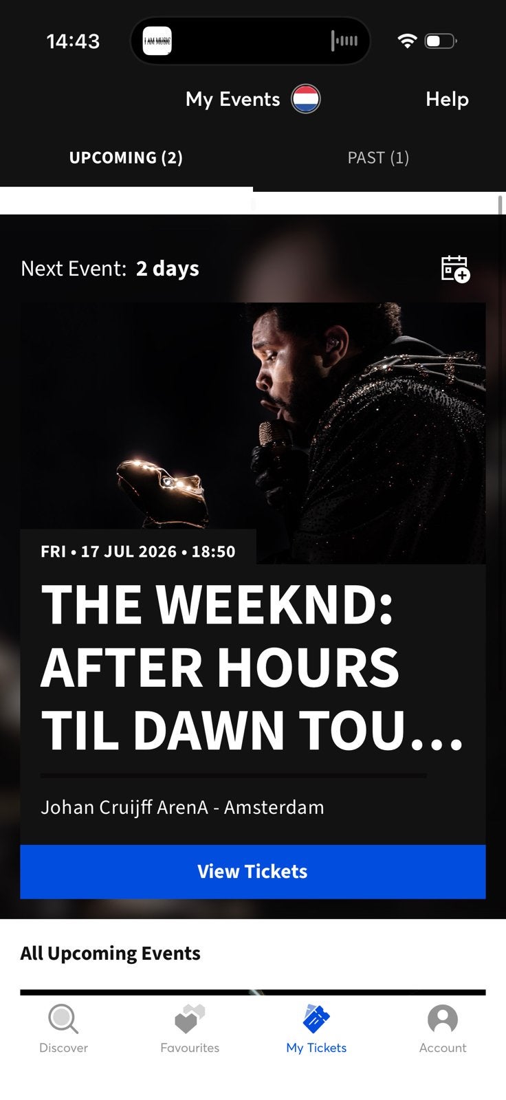 The weeknd concert tickets, Twee personen