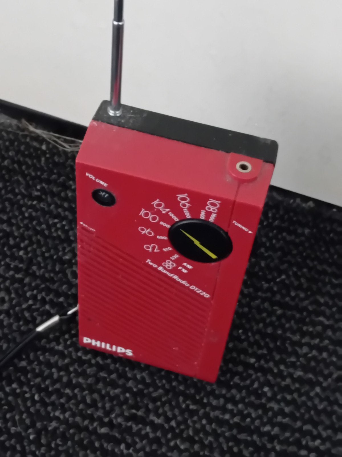 Philips walkman radio, Ophalen, Gebruikt