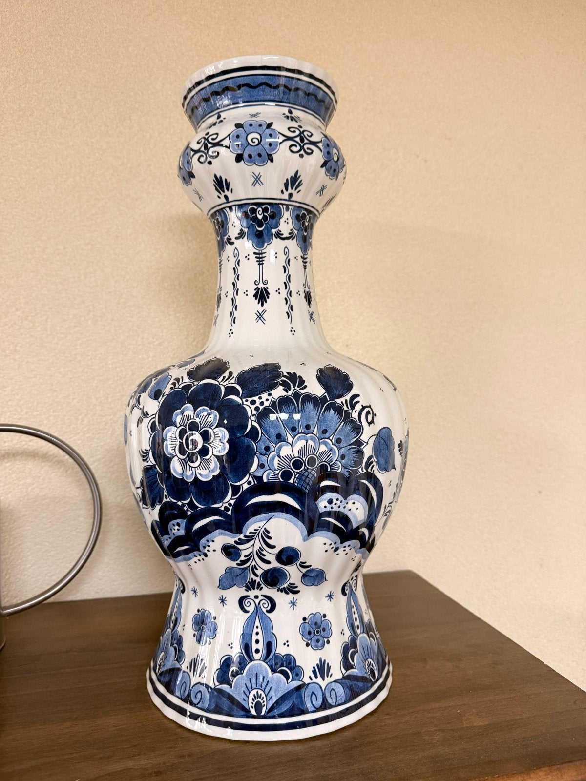 Royal Goedewaagen Delfts Blauw Vaas - Handgeschilderd, Ophalen