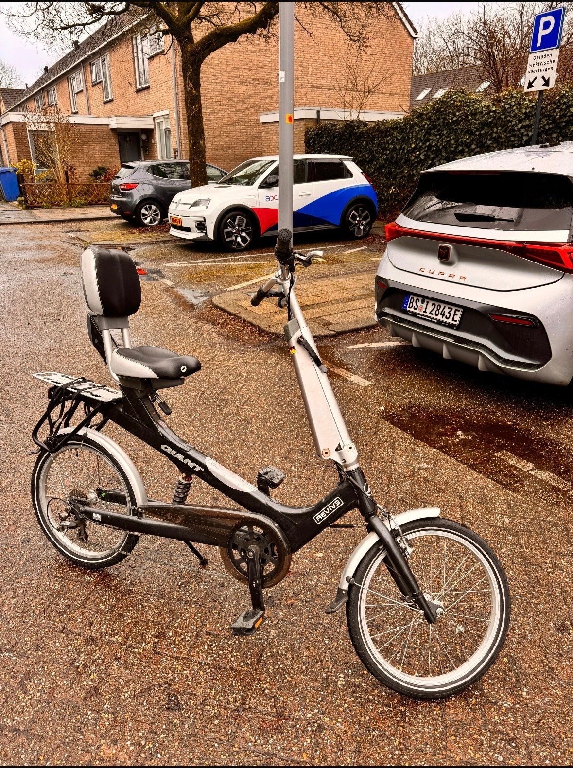 Giant Revive fiets - Comfortabel en compact, Ophalen, Velgrem, Giant, Minder dan 47 cm