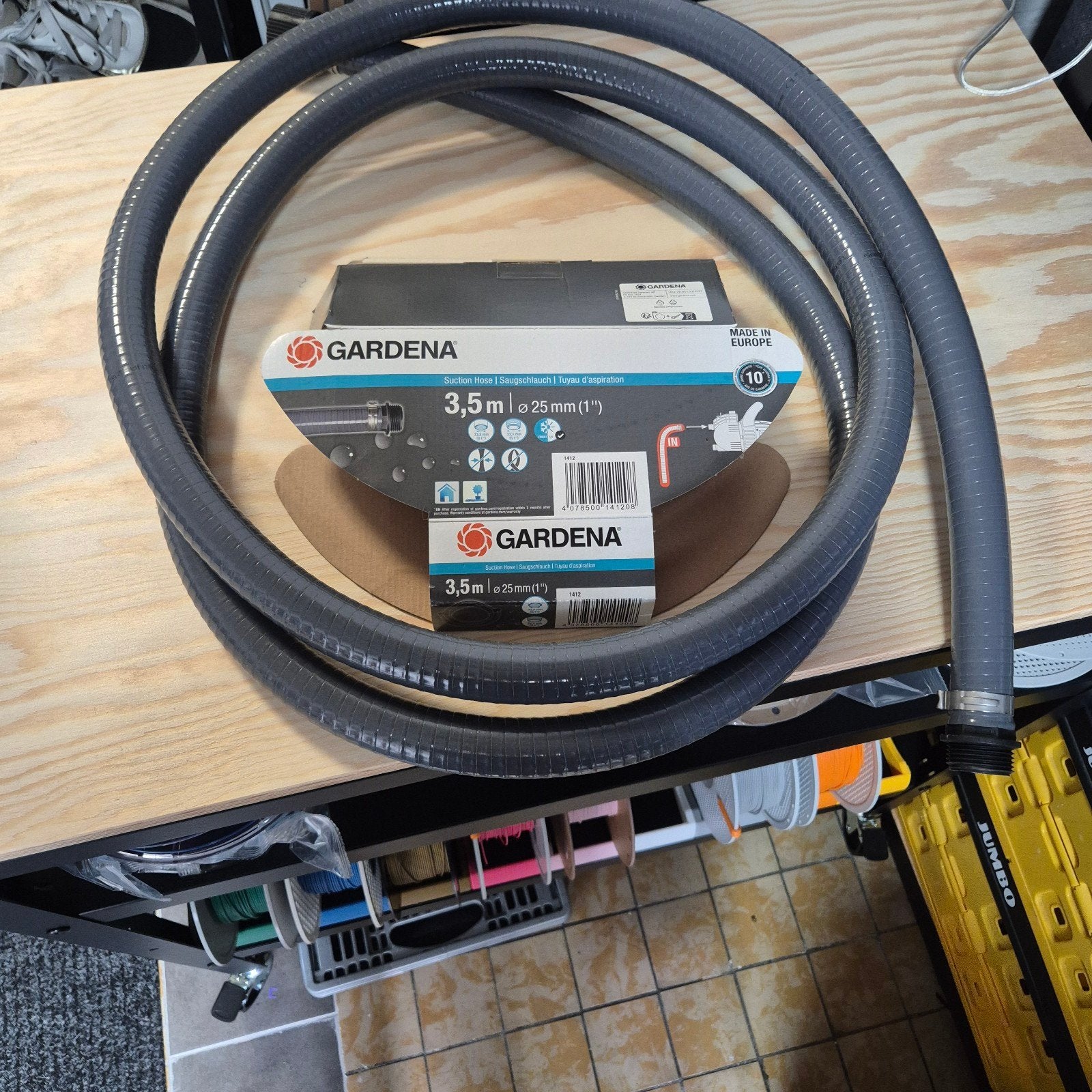 Gardena Zuigslang 3,5m Ø 25mm (1"), Ophalen, Nieuw, Tuinslang