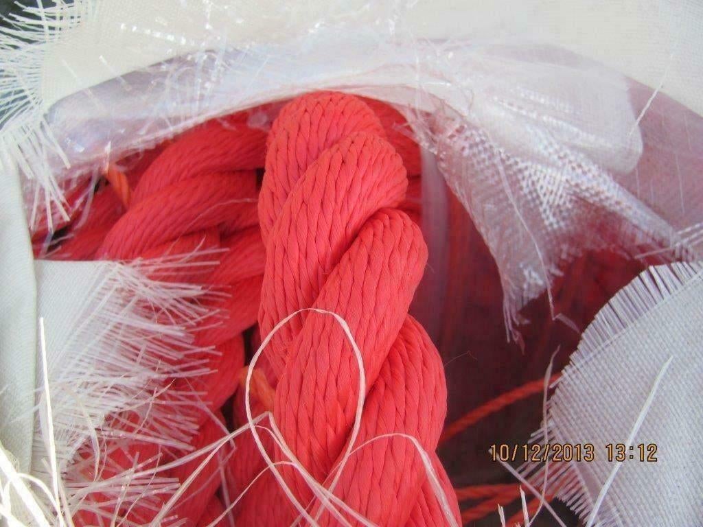 goedkoop rood dik zacht touw 40mm, Info@alletouw.nl, Nieuw, Ophalen of Verzenden, Trekwei 13