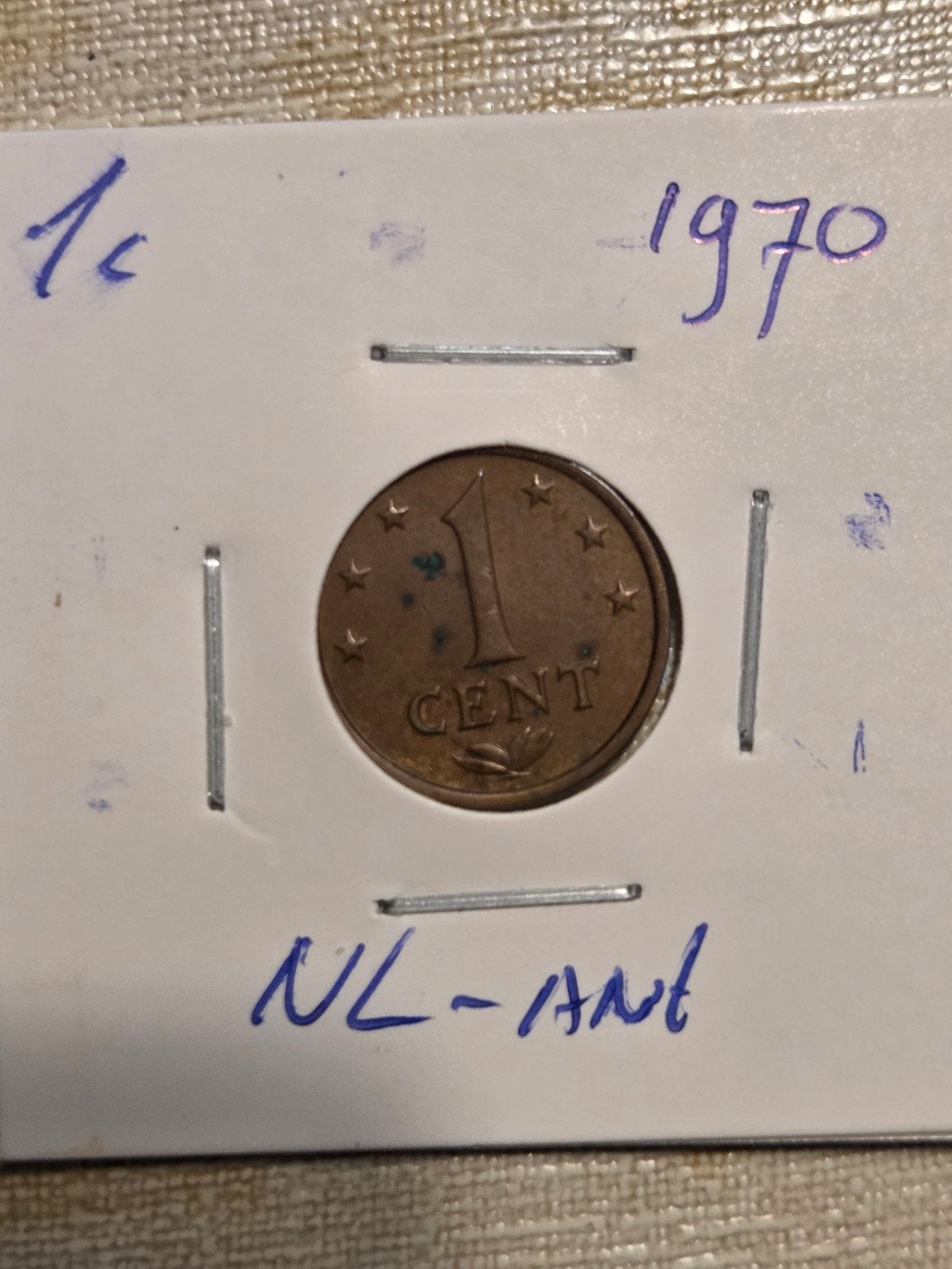1 cent Nederlandse Antillen 1970., Ophalen of Verzenden