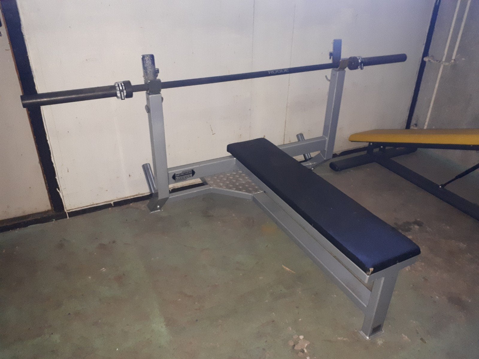 Halterbank fitness, Sport en Fitness, Fitnessmaterialen, Ophalen, Zo goed als nieuw, Fitnessbank