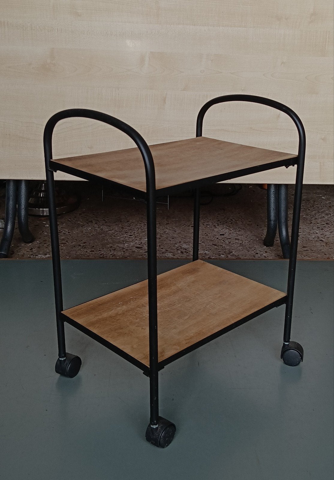 bijzettafel op wieltjes