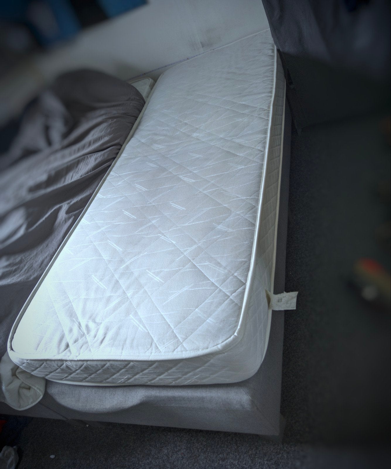 Bed Mattress + Frame 200x80, Antiek en Kunst, Antiek | Meubels | Bedden, Ophalen