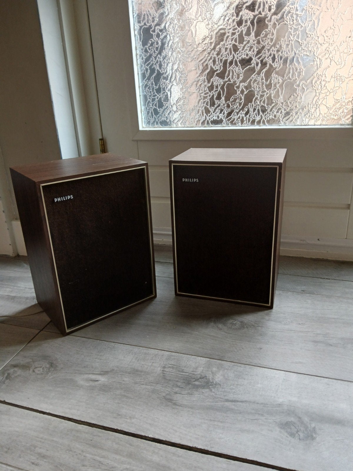 Vintage Philips speakers - Klassiek geluid, Audio, Tv en Foto, Luidsprekers, Philips, Gebruikt, Ophalen of Verzenden, Minder dan 60 watt