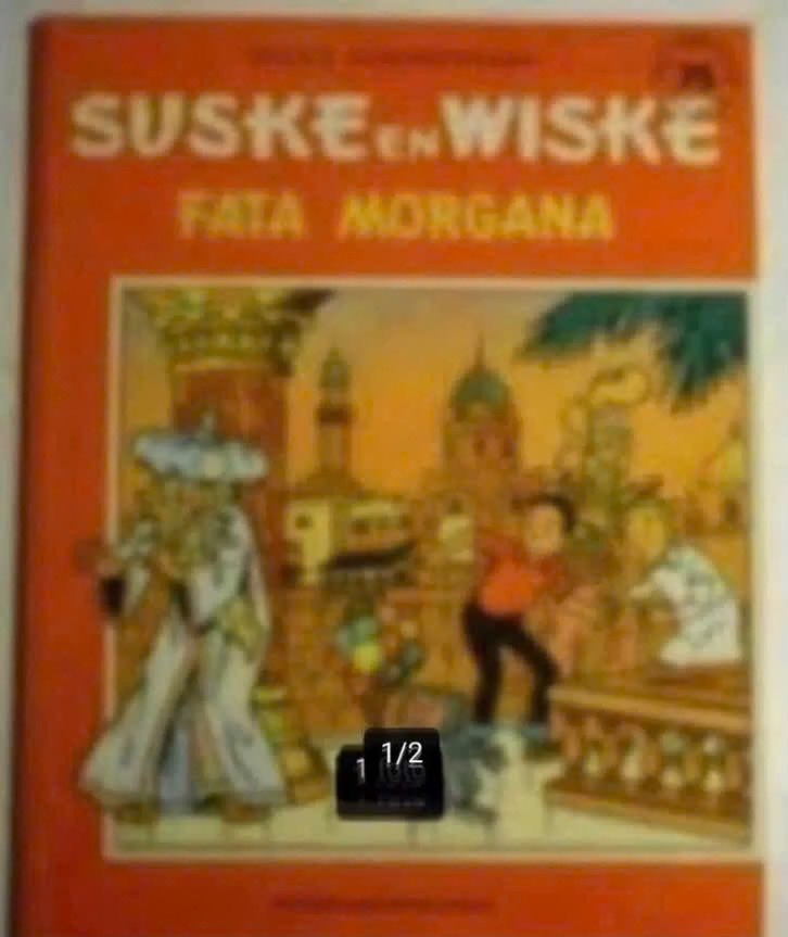 Suske en Wiske:fata morgana , uitgave Efteling, Verzamelen, Ophalen of Verzenden, Gebruikt, Overige typen