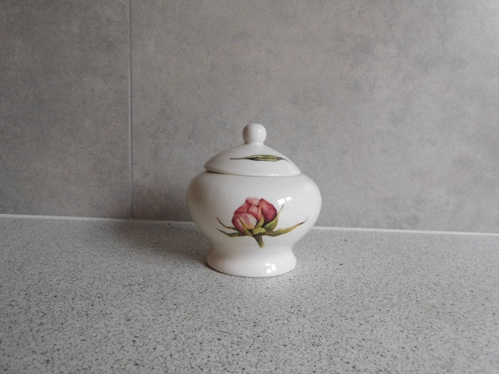 Suikerpot Peony Pioenroos JET by ter Steege, Overige typen, Ophalen of Verzenden, Zo goed als nieuw, Overige stijlen