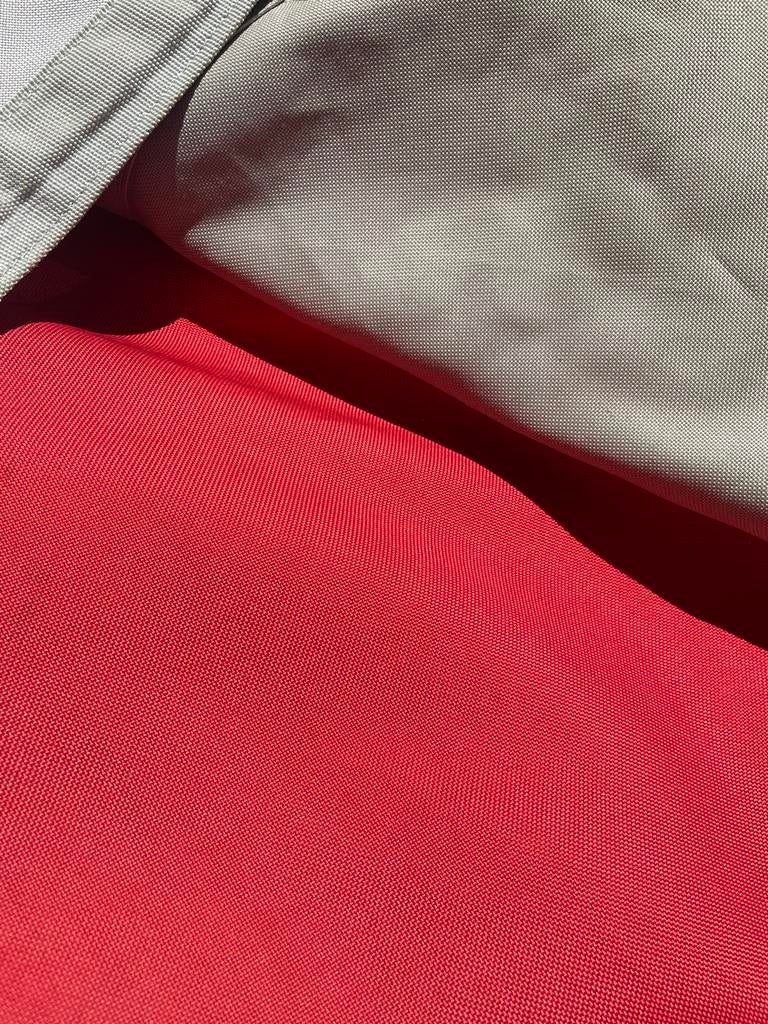 IKEA Hang Zitzak Grijs/Rood met Ophangsysteem, Ophalen, Gebruikt, Grijs, Zitzak