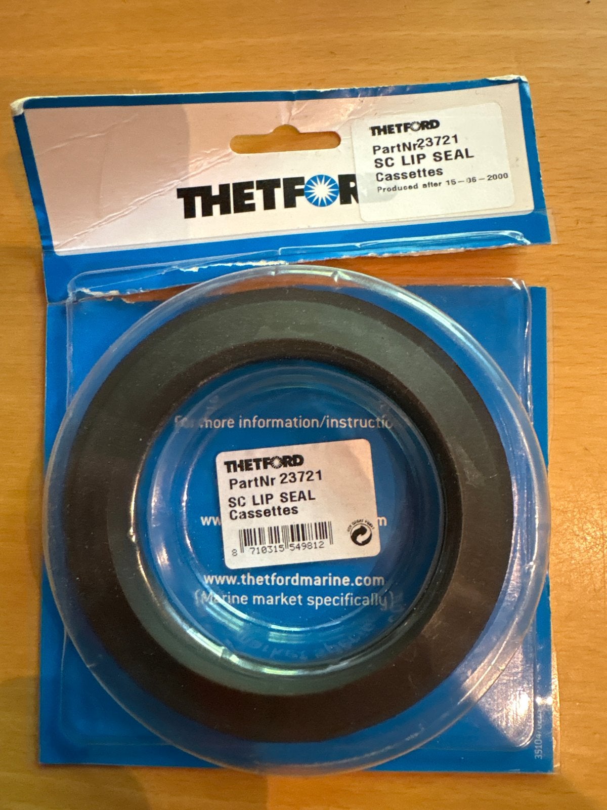 Thetford SC Lip Seal 23721 voor Cassettes (na 2000), Ophalen of Verzenden, Nieuw